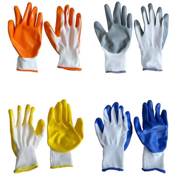 Tool Bench Hardware Nitrile Coated Gloves - Picture 12 of 13